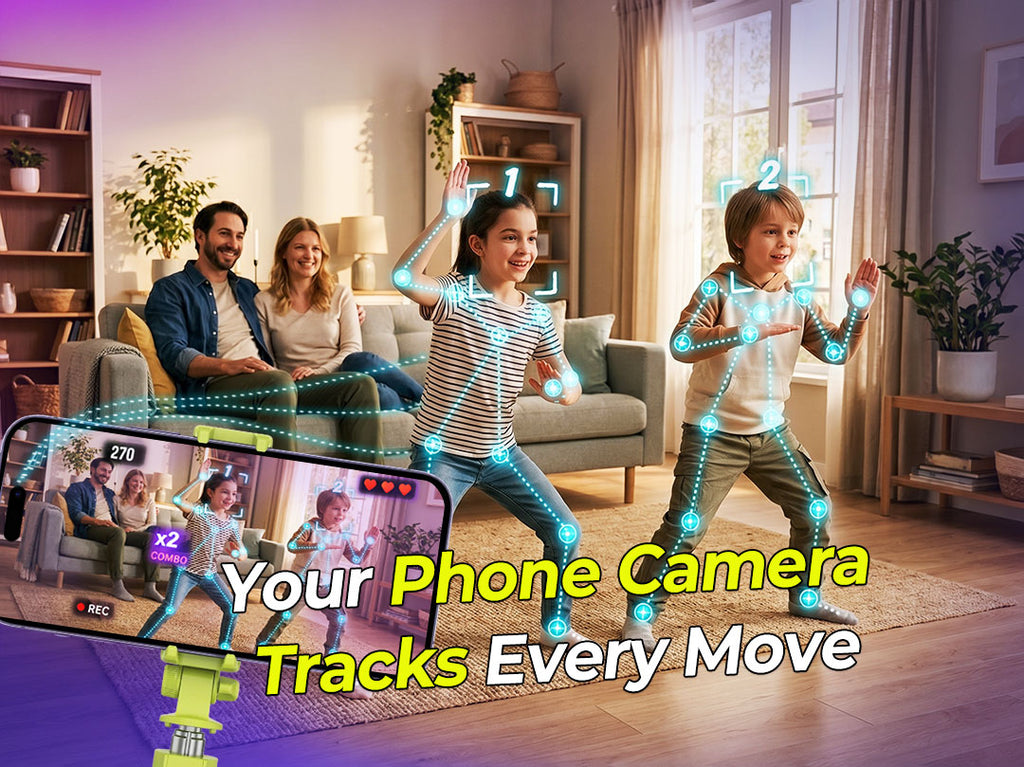 SenseGo AI Motion Gaming System | Games, Workouts & Family Fun on Your TV